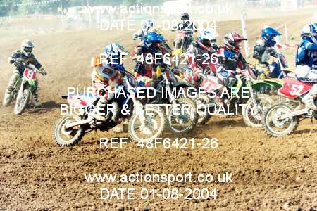 Photo: 48F6421-26 ActionSport Photography 01/08/2004 Severn Valley SSC All British - Brookthorpe _3_SmallWheel85cc #4