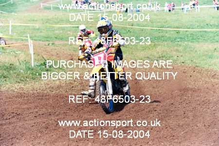 Photo: 48F6503-23 ActionSport Photography 15/08/2004 Moredon MX Aces of Motocross - Farleigh Castle _5_SmallWheels #37