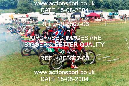 Photo: 48F6507-06 ActionSport Photography 15/08/2004 Moredon MX Aces of Motocross - Farleigh Castle _4_BigWheels #88