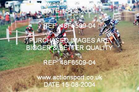 Photo: 48F6509-04 ActionSport Photography 15/08/2004 Moredon MX Aces of Motocross - Farleigh Castle _6_65s #74