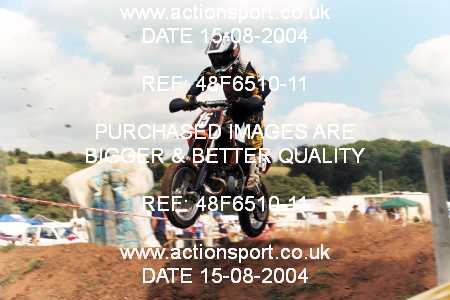 Photo: 48F6510-11 ActionSport Photography 15/08/2004 Moredon MX Aces of Motocross - Farleigh Castle _6_65s #15