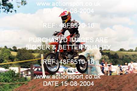 Photo: 48F6510-16 ActionSport Photography 15/08/2004 Moredon MX Aces of Motocross - Farleigh Castle _6_65s #98