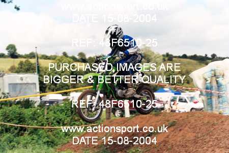Photo: 48F6510-25 ActionSport Photography 15/08/2004 Moredon MX Aces of Motocross - Farleigh Castle _6_65s #16