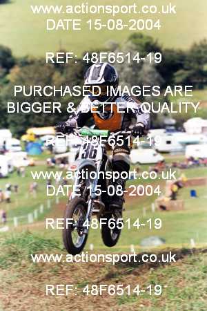 Photo: 48F6514-19 ActionSport Photography 15/08/2004 Moredon MX Aces of Motocross - Farleigh Castle _7_Autos #36