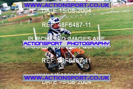 Photo: 48F6487-11 ActionSport Photography 15/08/2004 Moredon MX Aces of Motocross - Farleigh Castle _7_Autos #54