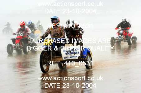 Photo: 410_0531 ActionSport Photography 23,24/10/2004 Weston Beach Race  _1_QuadsAndSidecars #624