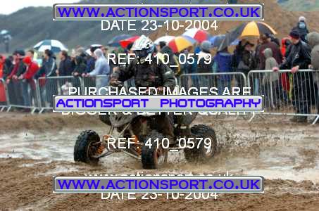 Photo: 410_0579 ActionSport Photography 23,24/10/2004 Weston Beach Race  _1_QuadsAndSidecars #39