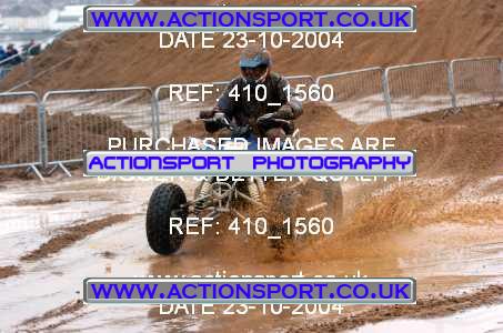 Photo: 410_1560 ActionSport Photography 23,24/10/2004 Weston Beach Race  _1_QuadsAndSidecars #539