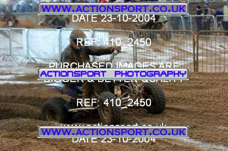 Photo: 410_2450 ActionSport Photography 23,24/10/2004 Weston Beach Race  _1_QuadsAndSidecars #539