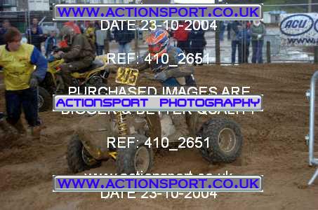 Photo: 410_2651 ActionSport Photography 23,24/10/2004 Weston Beach Race  _1_QuadsAndSidecars #215
