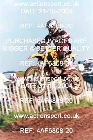 Photo: 4AF6808-20 ActionSport Photography 31/10/2004 AMCA Polesworth MXC - Stipers Hill _3_Inters #367