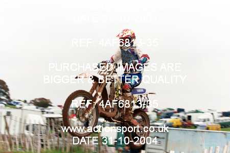 Photo: 4AF6813-35 ActionSport Photography 31/10/2004 AMCA Polesworth MXC - Stipers Hill _7_250-750Juniors #122