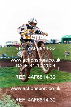 Photo: 4AF6814-32 ActionSport Photography 31/10/2004 AMCA Polesworth MXC - Stipers Hill _7_250-750Juniors #208