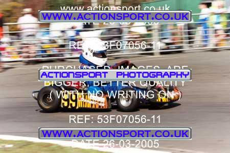 Photo: 53F07056-11 ActionSport Photography 26/03/2005 Camberley Kart Club - Blackbushe _1_Cadets #99