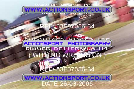 Photo: 53F07056-34 ActionSport Photography 26/03/2005 Camberley Kart Club - Blackbushe _3_MiniMax #66