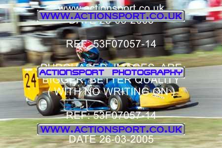 Photo: 53F07057-14 ActionSport Photography 26/03/2005 Camberley Kart Club - Blackbushe _6_Gearbox #24
