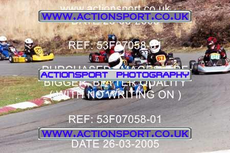 Photo: 53F07058-01 ActionSport Photography 26/03/2005 Camberley Kart Club - Blackbushe _1_Cadets #9990