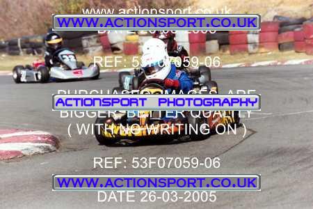 Photo: 53F07059-06 ActionSport Photography 26/03/2005 Camberley Kart Club - Blackbushe _1_Cadets #99