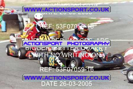 Photo: 53F07059-16 ActionSport Photography 26/03/2005 Camberley Kart Club - Blackbushe _2_JuniorsTKM #93