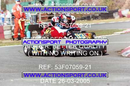 Photo: 53F07059-21 ActionSport Photography 26/03/2005 Camberley Kart Club - Blackbushe _2_JuniorsTKM #93