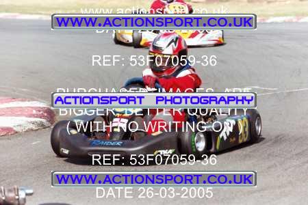 Photo: 53F07059-36 ActionSport Photography 26/03/2005 Camberley Kart Club - Blackbushe _2_JuniorsTKM #93
