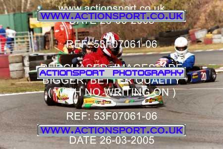 Photo: 53F07061-06 ActionSport Photography 26/03/2005 Camberley Kart Club - Blackbushe _4_SeniorTKM #71
