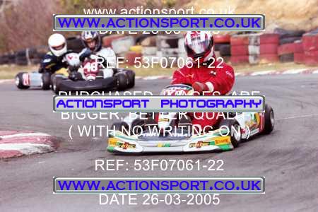 Photo: 53F07061-22 ActionSport Photography 26/03/2005 Camberley Kart Club - Blackbushe _4_SeniorTKM #71
