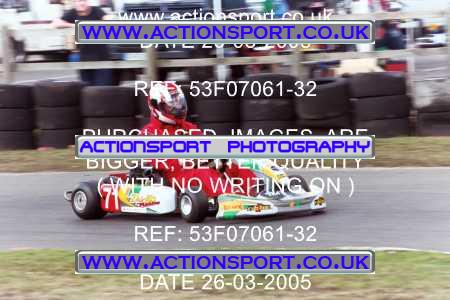 Photo: 53F07061-32 ActionSport Photography 26/03/2005 Camberley Kart Club - Blackbushe _4_SeniorTKM #71