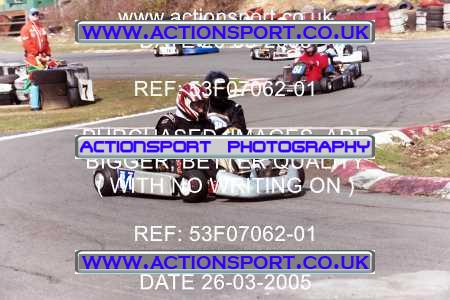 Photo: 53F07062-01 ActionSport Photography 26/03/2005 Camberley Kart Club - Blackbushe _5_RotaxMax #61