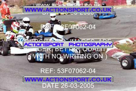 Photo: 53F07062-04 ActionSport Photography 26/03/2005 Camberley Kart Club - Blackbushe _5_RotaxMax #19