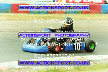 Photo: 57F7697-03 ActionSport Photography 23/07/2005 F6 Karting - Clay Pigeon _1_Cadets #10