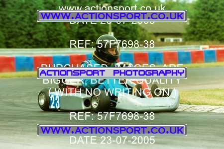 Photo: 57F7698-38 ActionSport Photography 23/07/2005 F6 Karting - Clay Pigeon _6_JuniorWF-JuniorOpen #23