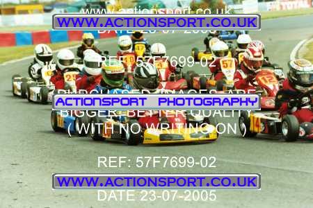 Photo: 57F7699-02 ActionSport Photography 23/07/2005 F6 Karting - Clay Pigeon _1_Cadets #57