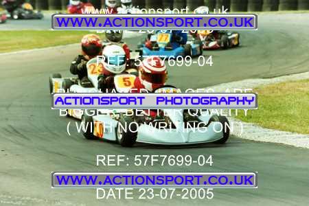 Photo: 57F7699-04 ActionSport Photography 23/07/2005 F6 Karting - Clay Pigeon _1_Cadets #20