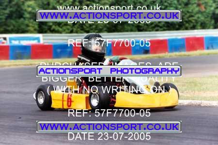 Photo: 57F7700-05 ActionSport Photography 23/07/2005 F6 Karting - Clay Pigeon _1_Cadets #16