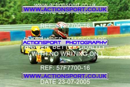 Photo: 57F7700-16 ActionSport Photography 23/07/2005 F6 Karting - Clay Pigeon _1_Cadets #55