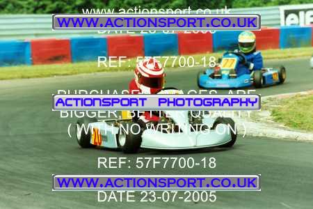 Photo: 57F7700-18 ActionSport Photography 23/07/2005 F6 Karting - Clay Pigeon _1_Cadets #20