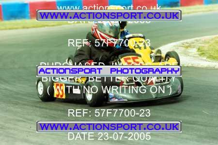 Photo: 57F7700-23 ActionSport Photography 23/07/2005 F6 Karting - Clay Pigeon _1_Cadets #55