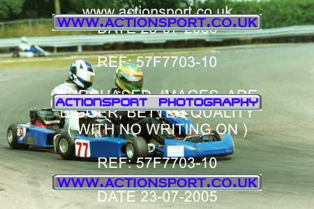 Photo: 57F7703-10 ActionSport Photography 23/07/2005 F6 Karting - Clay Pigeon _3_SeniorProKarts-ProKartsHeavy #77