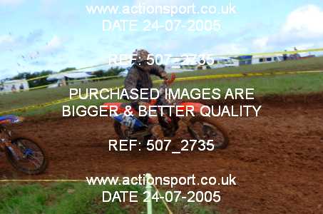 Photo: 507_2735 ActionSport Photography 24/07/2005 South West MX 2 Day - Combe Martin _2_Seniors #251