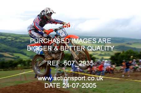 Photo: 507_2935 ActionSport Photography 24/07/2005 South West MX 2 Day - Combe Martin _2_Seniors #251