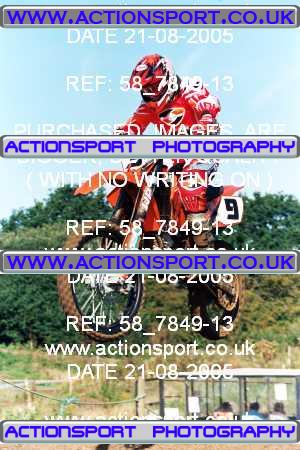 Photo: 58_7849-13 ActionSport Photography 21/08/2005 AMCA Warsop MCC - Wigsley _0_JuniorsPractice #9