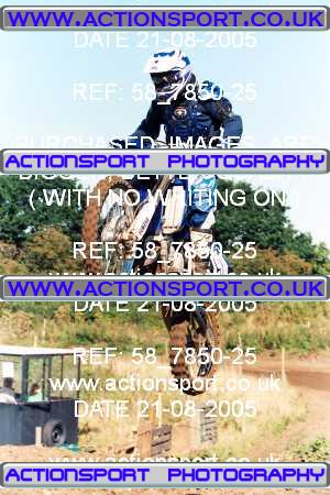 Photo: 58_7850-25 ActionSport Photography 21/08/2005 AMCA Warsop MCC - Wigsley _0_JuniorsPractice #190