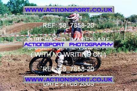 Photo: 58_7858-20 ActionSport Photography 21/08/2005 AMCA Warsop MCC - Wigsley _4_125JuniorsOver18 #199