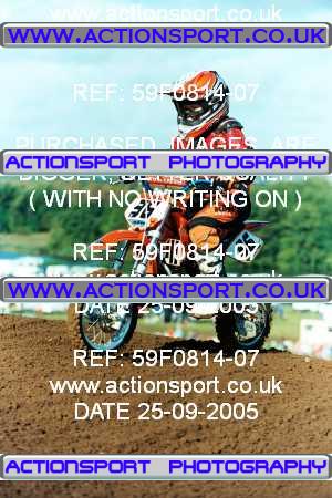 Photo: 59F0814-07 ActionSport Photography 25/09/2005 Portsmouth MXC - Culham _1_Autos #96