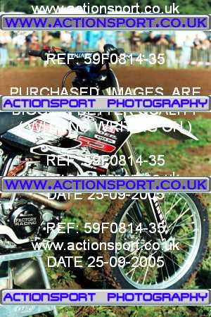 Photo: 59F0814-35 ActionSport Photography 25/09/2005 Portsmouth MXC - Culham _7_AMX #127