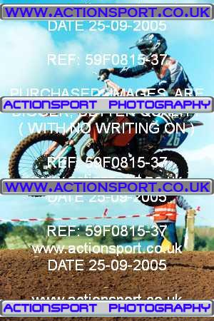 Photo: 59F0815-37 ActionSport Photography 25/09/2005 Portsmouth MXC - Culham _2_Seniors #26