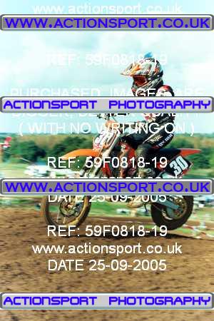 Photo: 59F0818-19 ActionSport Photography 25/09/2005 Portsmouth MXC - Culham _3_65s #30