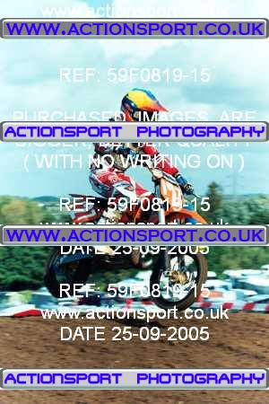 Photo: 59F0819-15 ActionSport Photography 25/09/2005 Portsmouth MXC - Culham _3_65s #127