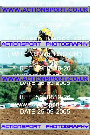 Photo: 59F0819-26 ActionSport Photography 25/09/2005 Portsmouth MXC - Culham _3_65s #28